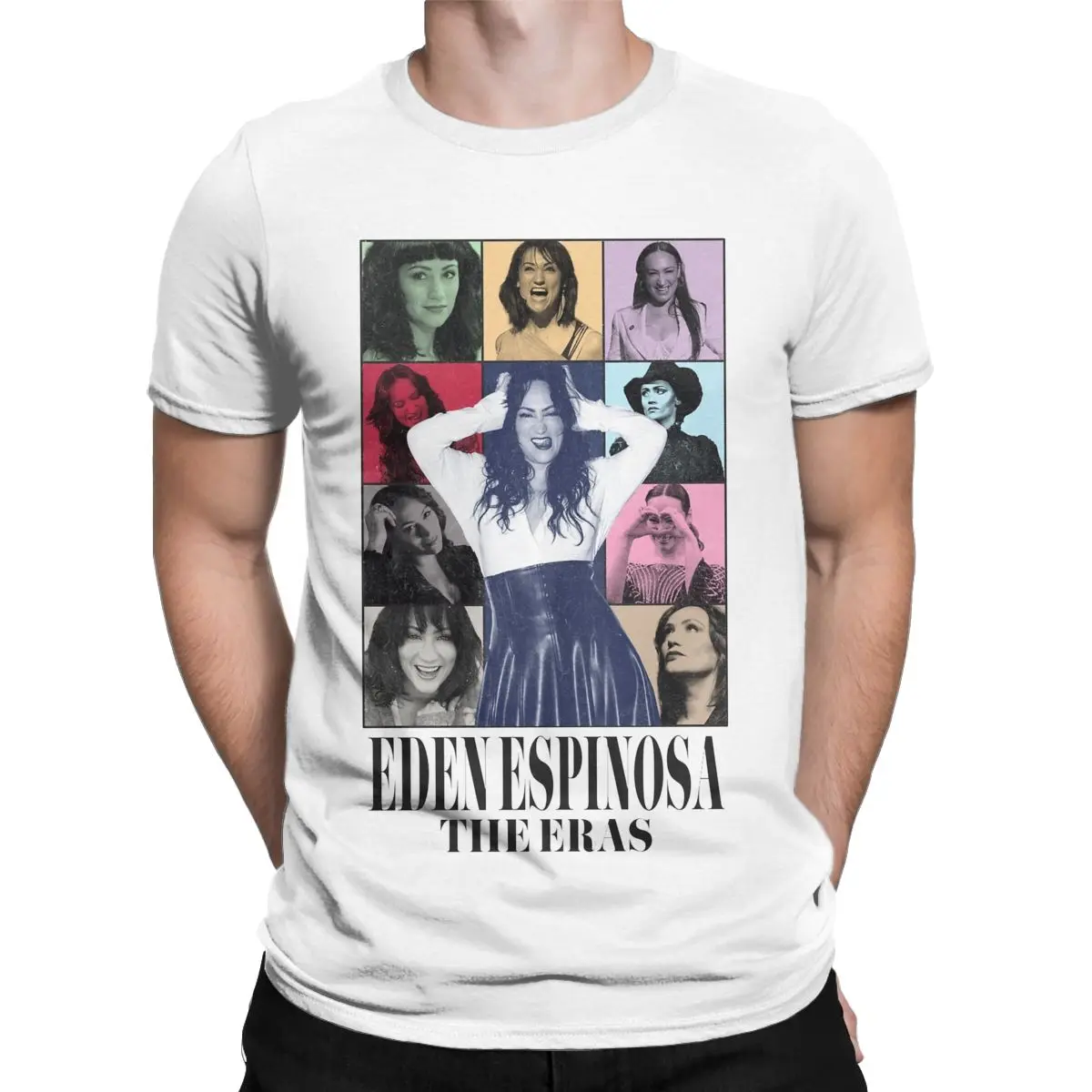 Vintage Eden Espinosa Eras Tour T Shirt Men Women's 100% Cotton Musical Tees Shirt Printed Clothing