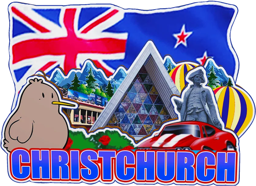 مغناطيس ديكور لـ Plymouth Dunedin Queenstown Wellington Christchurch Auckland New Zealand City Landmark Souvenir #6