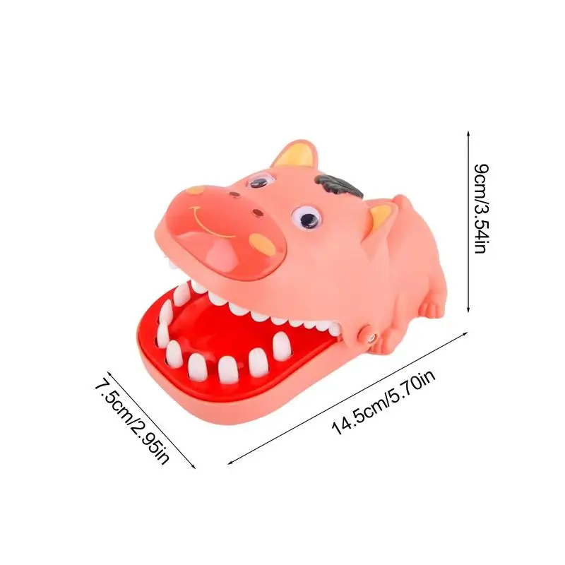 Interactive Mouth Biting Hand Interactive Portable Bear-Shaped Finger Biting Game Play Multifunctional Party Supplies