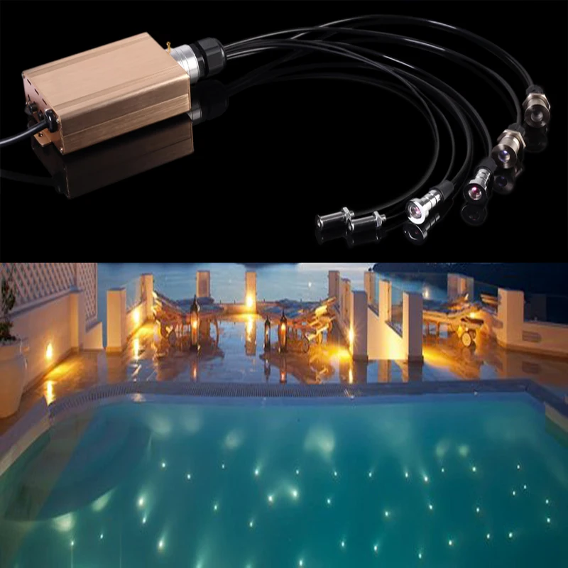 Black Plastic Surface Fiber Optic Light Guide Strip Outer Layer Is Black Transparent Solid Waterproof Light Guide Fiber