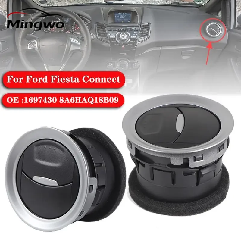 Air-Conditioning Air Vent Grille Diffuser Air Outlet for Ford Fiesta 2006 2007 2008-2016 Connect 2009-2013 1697430 8A6HAQ18B09
