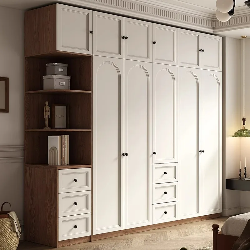 

Minimalist Nordic Bedroom Closet Organizer Storage Clothes Partitions Wardrobe Modern Fabric Simple Ropero Furniture For Room