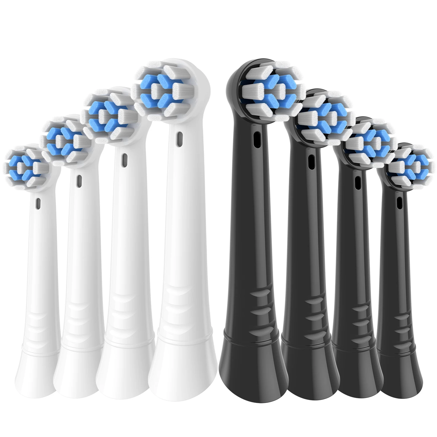 4/8/12/16/20-pack vervangende opzetborstels compatibel met Oral B iO, borstelkoppen voor Oral-B iO 2/3/4/5/6/7/8/9/10/7G-serie