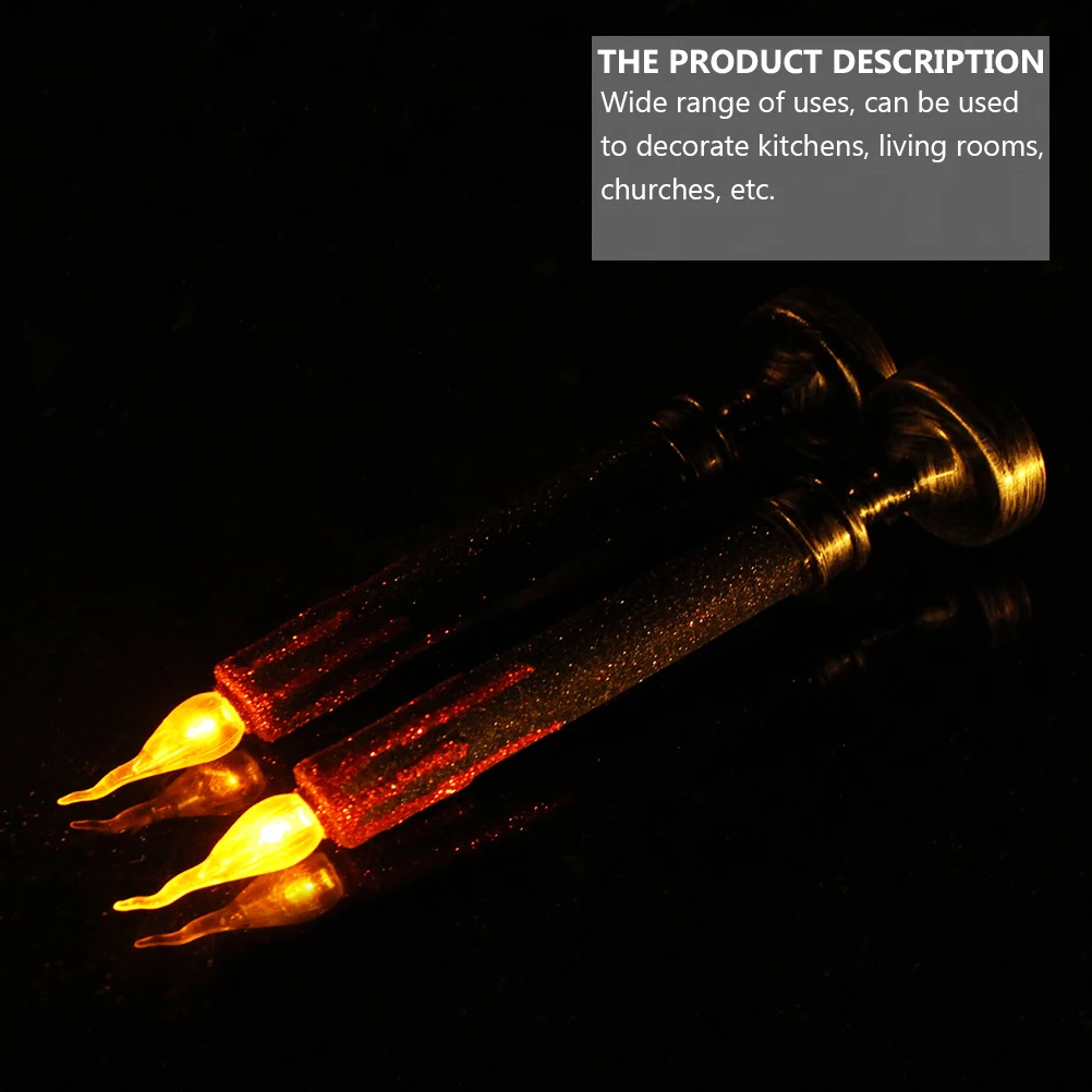 

2pcs Vintage Halloween -Shaped Lamps Led Decor Lamp For Home Party Church Decoration Led Lamp Display Lights