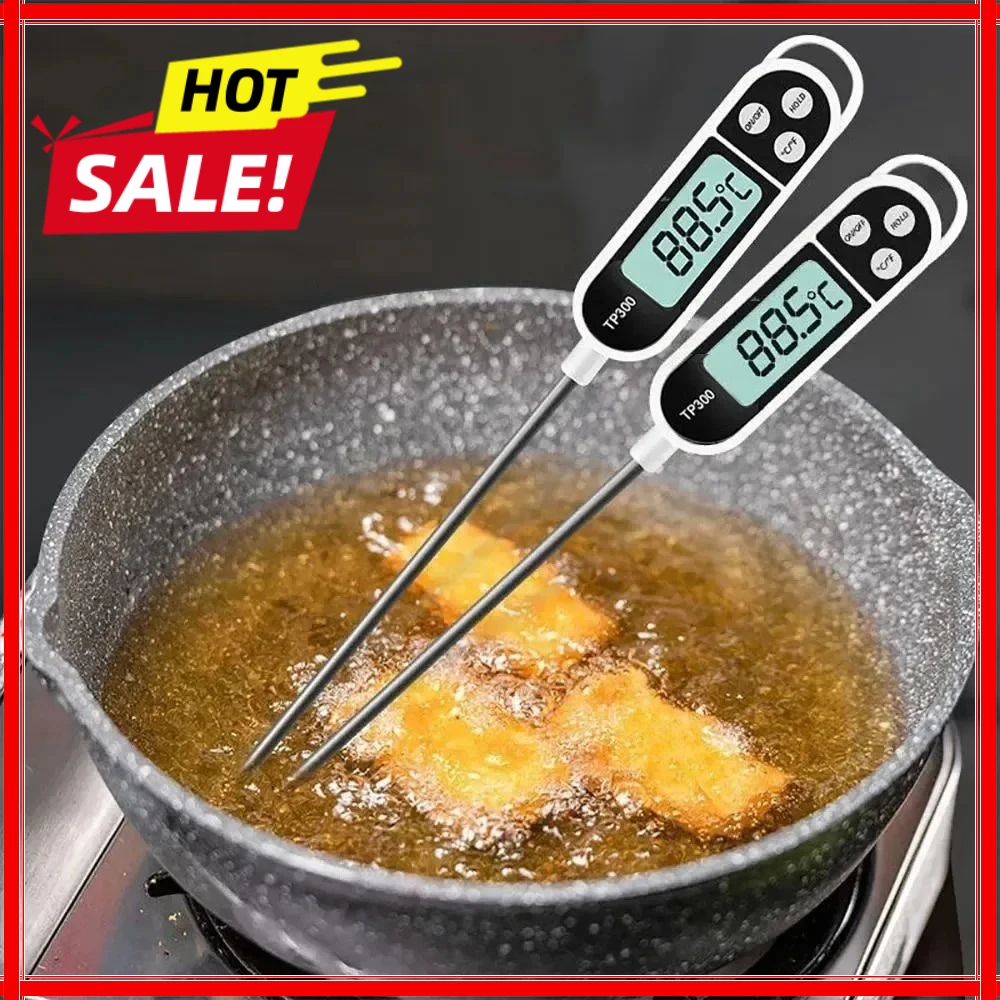 Stainless Steel Probe Type Household Food Thermometer Pen Type Milk Temperature Cooking Food Thermometer