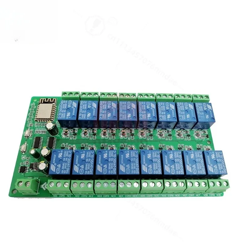 5V/12V/24V DC12V ESP8266 WIFI Relay 16 Channel Relay Module Home Use Powey Supply Electrical Tools