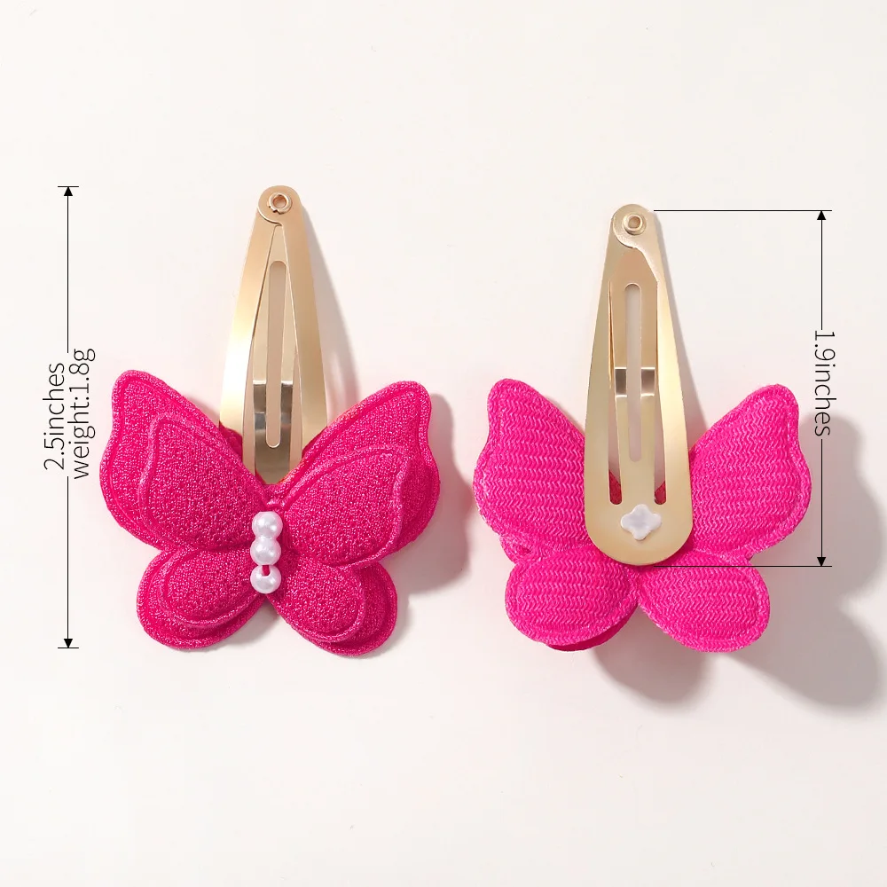 Рисунок 4 - Милые заколки-бабочки