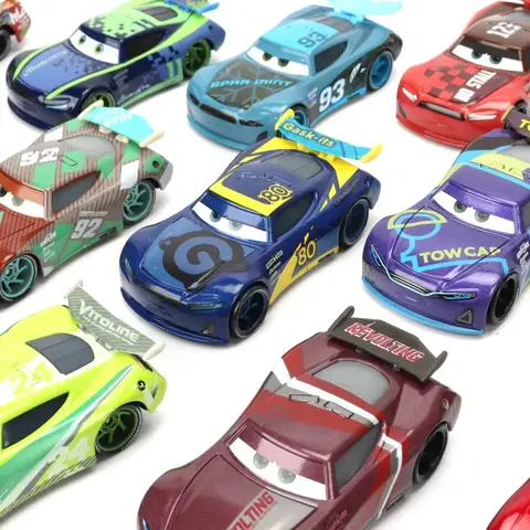Disney Pixar Metallbilar hatt Lightning McQueen 1:55 Diecast bil superbil modell leksak för barn födelsedagspresent 10 best sales gratis diecast-bilar - №8