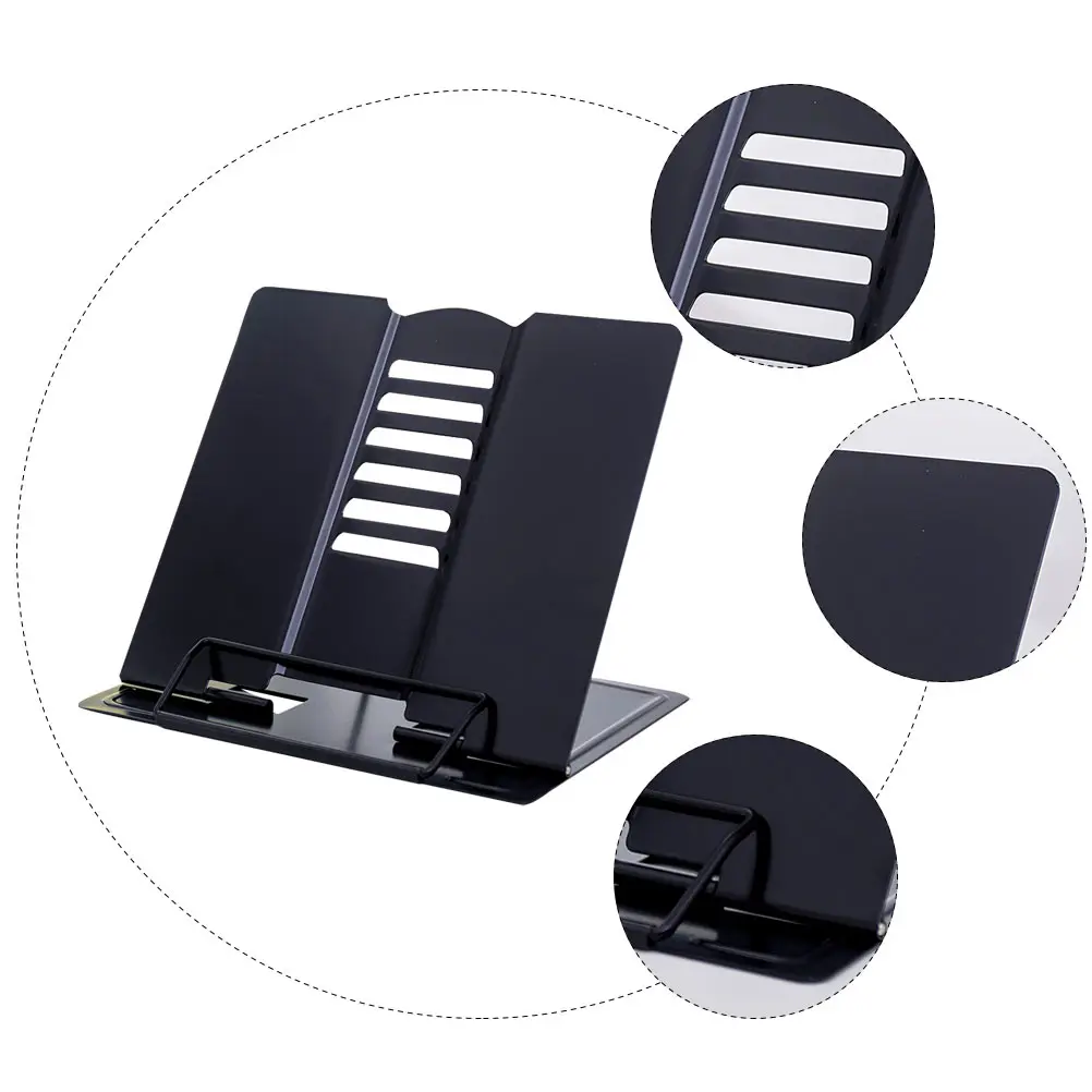 

1pc Creative Metal Reading Rack A5 Size Simple Bookshelf Kids Bedroom Home Office Library Desktop Music Score Holder