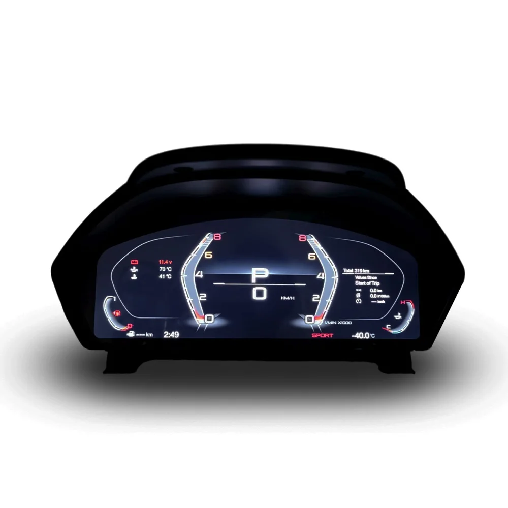 For BM-w E60 E66 E83 E70 F15 F26 F10 F18 F02 Digital Panel 12.3 Car Instrument Panel LCD Digital Instrument Cluster
