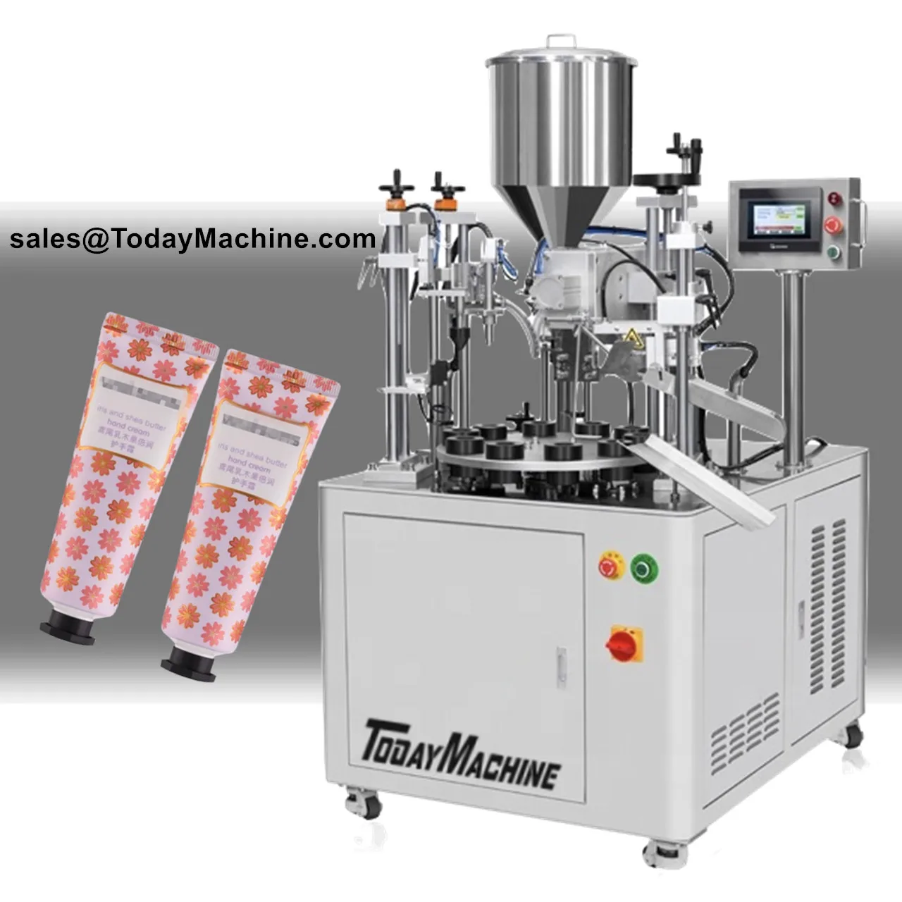 Ultrasonic Sealing Machine for Cosmetic Cream Plastic Tube Sealing Machine