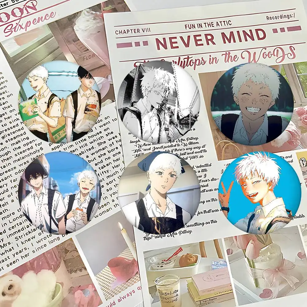 Anime T-The Summer Hikaru Died Cover Broschen Lustige Meme-Abzeichen Modeschmuck Geschenke