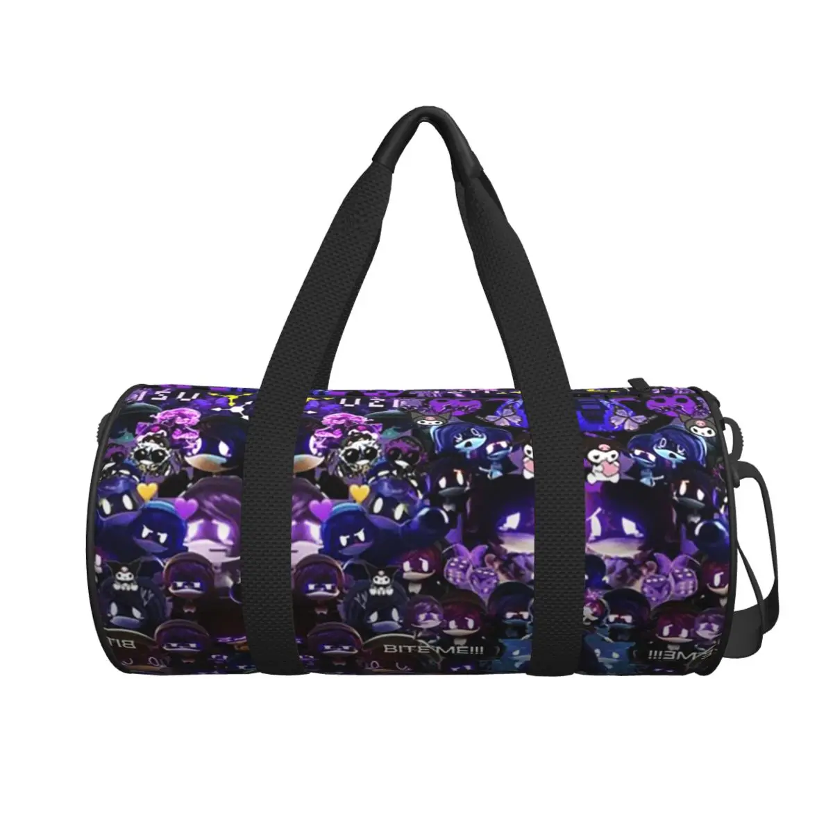 

Murder Drones Uzi Collage Large Duffle Gym Bag Waterproof Duffle Travel Bags Handbags Fitness bag