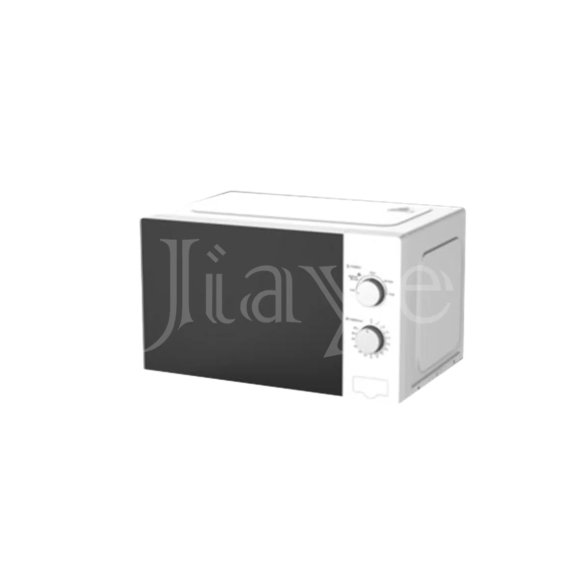 25L Countertop Microwave Oven, Multi-function Cooking Microwave Oven with Mechanical Control for Home Daily Kitchen Use