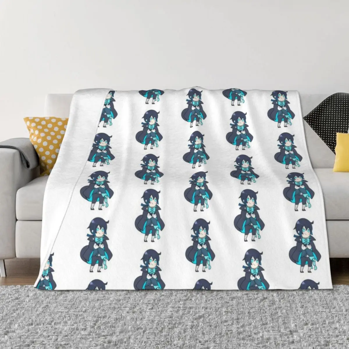 

Vanitas No Carte Vanitas Chibi Throw Blanket Luxury Thicken Bed Fashionable christmas decoration Furry Blankets