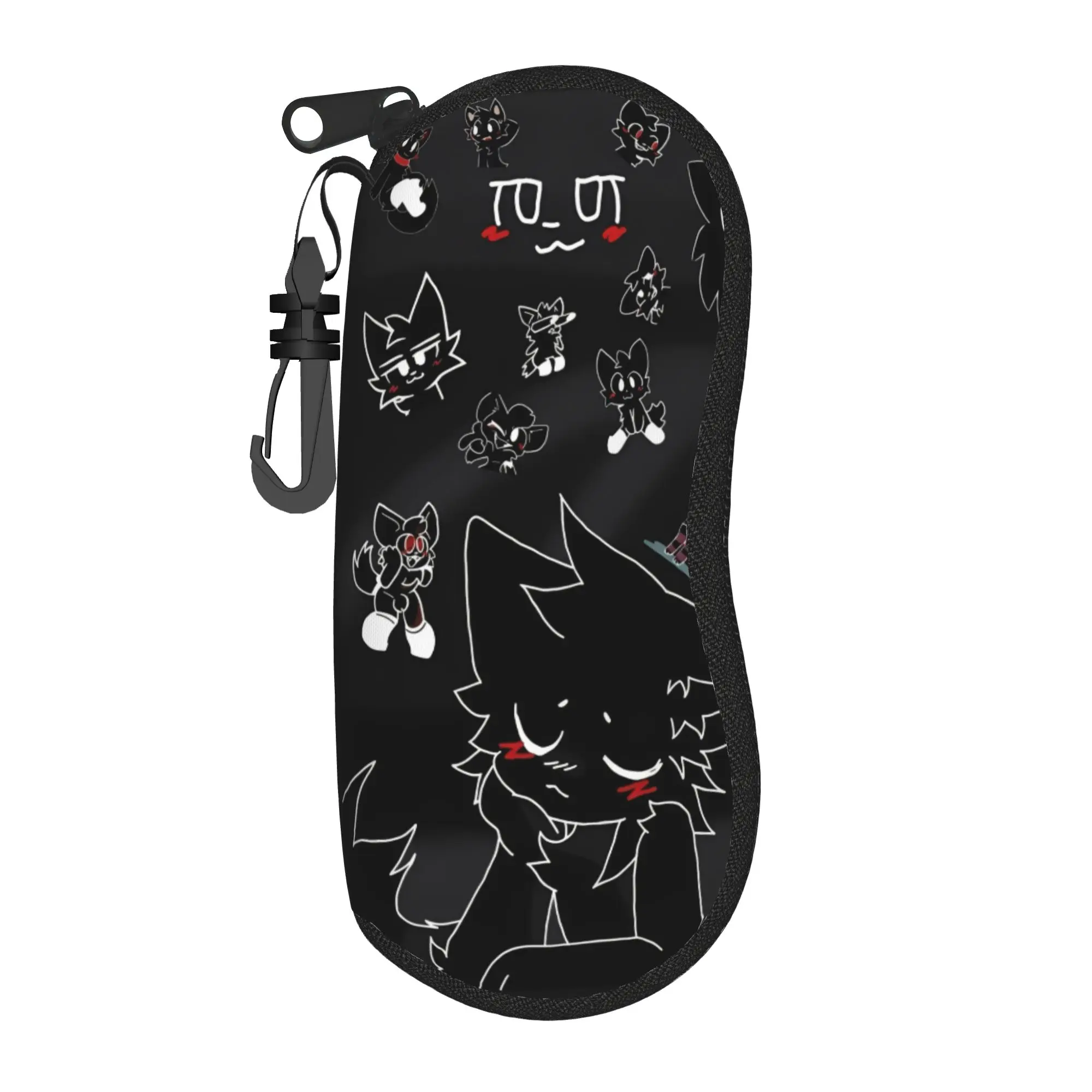 Boykisser Silly Cat Accessories Glasses Case for Women New Accessories  Sunglasses Storage Box Protector Eyeglasses Box