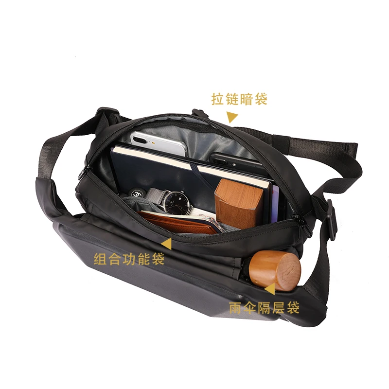 Imagem -06 - Tangcool-bolsa de Ombro Dura Impermeável para Homens e Mulheres Bolsas Crossbody Bolsa de Couro Eva Esportes de Lazer ao ar Livre Nova Moda