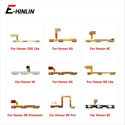 Switch Power ON OFF Button Flex Cable Ribbon For HuaWei Honor 9S 9A 9C 8S 10X 9X Pro Lite Premium Mute Silence Volume Key Part