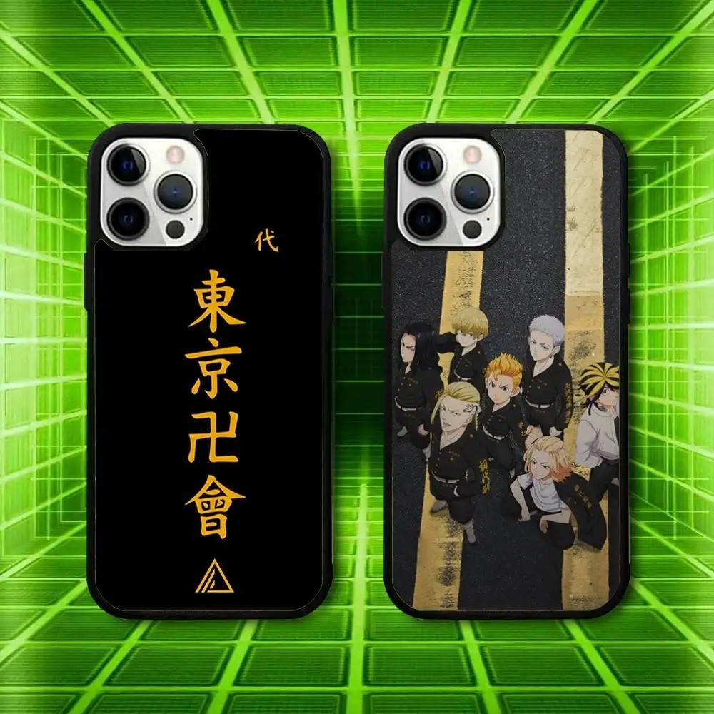 

T-Tokyo Revengers Anime Phone Case For iPhone 16,15,14,13,12,11,Pro,Max,Plus,Mini,SE4,E Magnetic Magsafe Wireless Charging