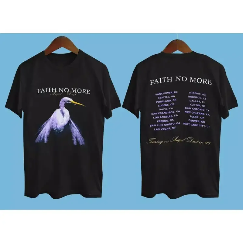 Faith No More Touring On Angel Dust Tour T Shirt Full Size S-5XL