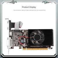 1 Piece GT610 1GB Graphics Computer Desktop Gaming Small Case DDR3 Memory VGA Video Card