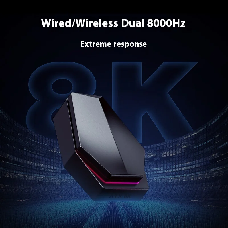 Atk Liekong Z1 Universal Mouse Non-Porous Ultra Lightweight 2.4g Wireless/Wired Esports Game Office Compatible with Windows