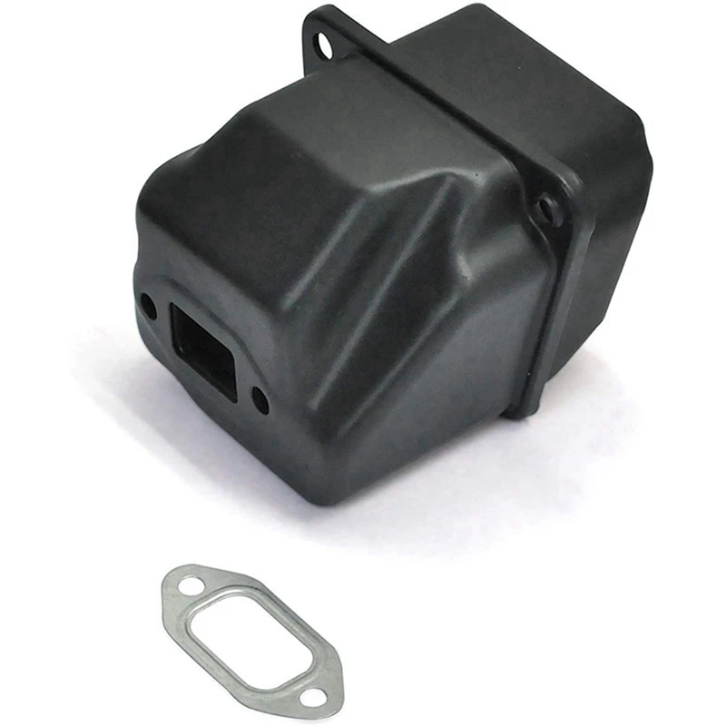 A03F 2PC Muffler Exhaust for 024 026 MS240 MS260 Chainsaw Replacement 1128-140-0604 Chain Saw Accessories