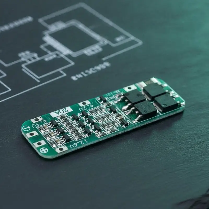 Reliable 3S 20A Lithium Ion Battery Protection Board 18650 Charging Module Over-discharge Prevent for DIY E-bike Power Pack