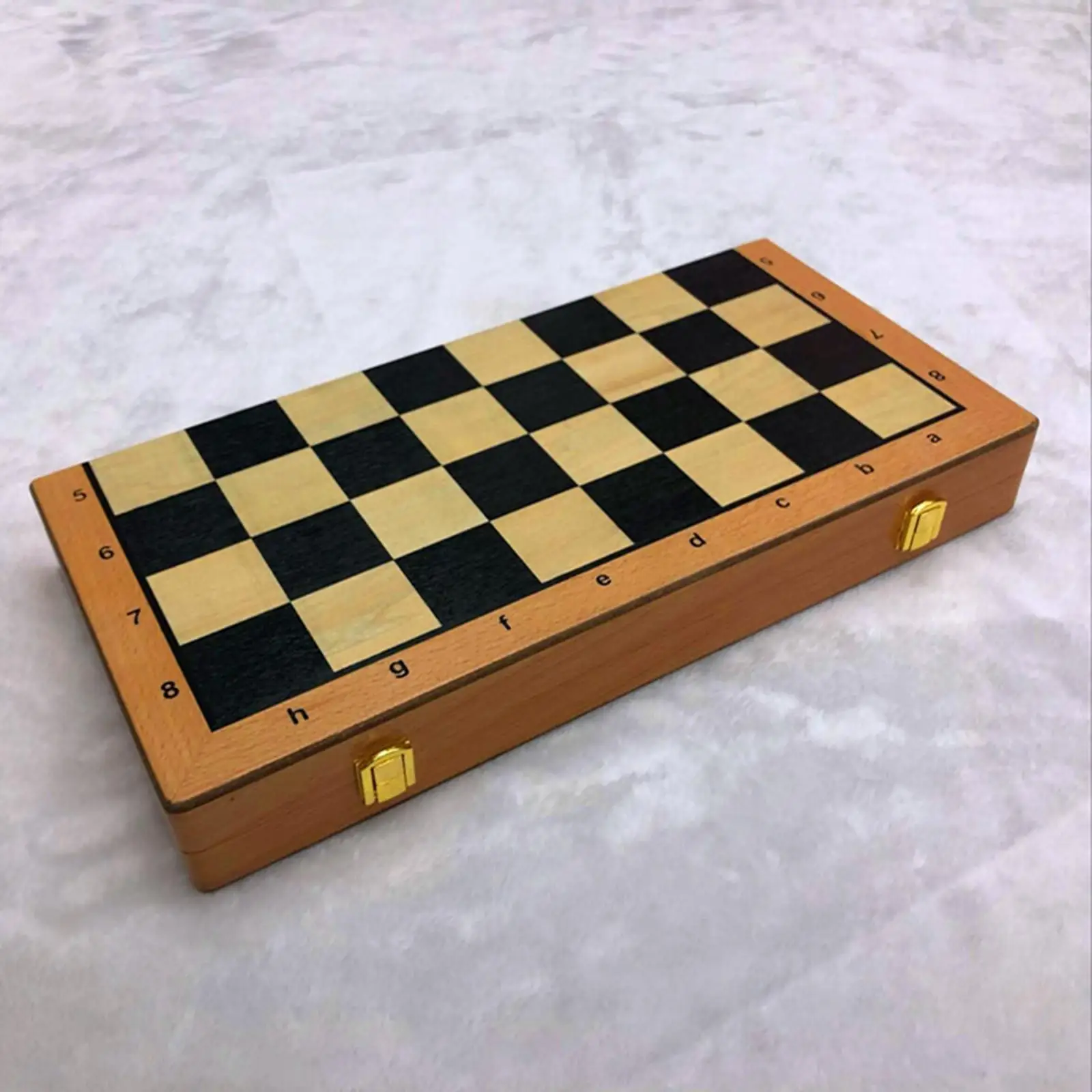 

Professional Wooden Chess Set Chess Set for Adults Hand Pieces Board Game for Home and Travel