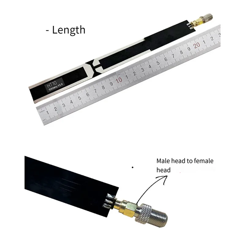 HT10 Active Antenna 1090Mhz ADS-B Antenna Gain 2.0Dbi For Broadcasting Radar Satellite Communications
