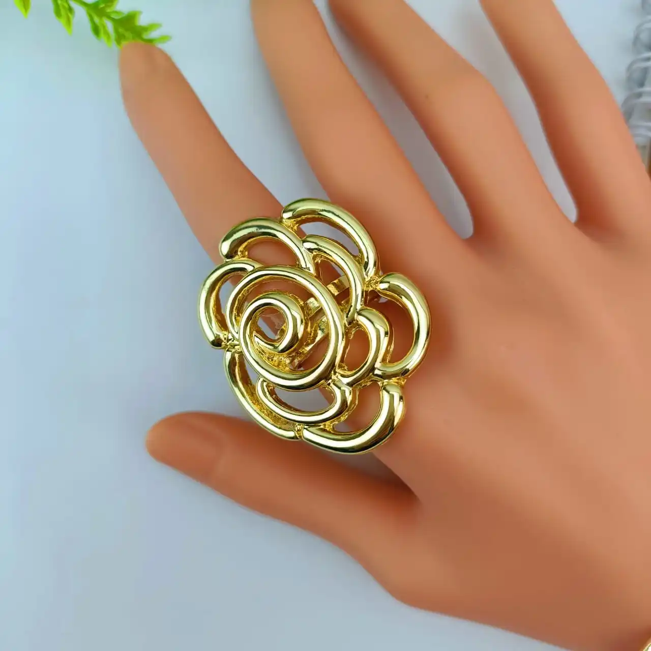 مجموعة مجوهرات إيطالية اللون الذهبي ، قلادة إفريقي ، أساور ، أقراط ، هدية زفاف نيجيرية