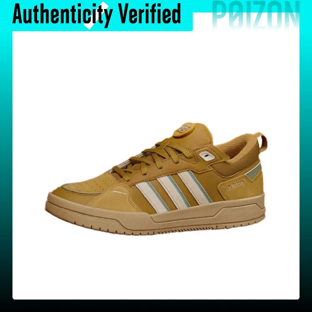 Adidas Neo 100DB Skate Shoes Unisex Low-top Brown White IG8260