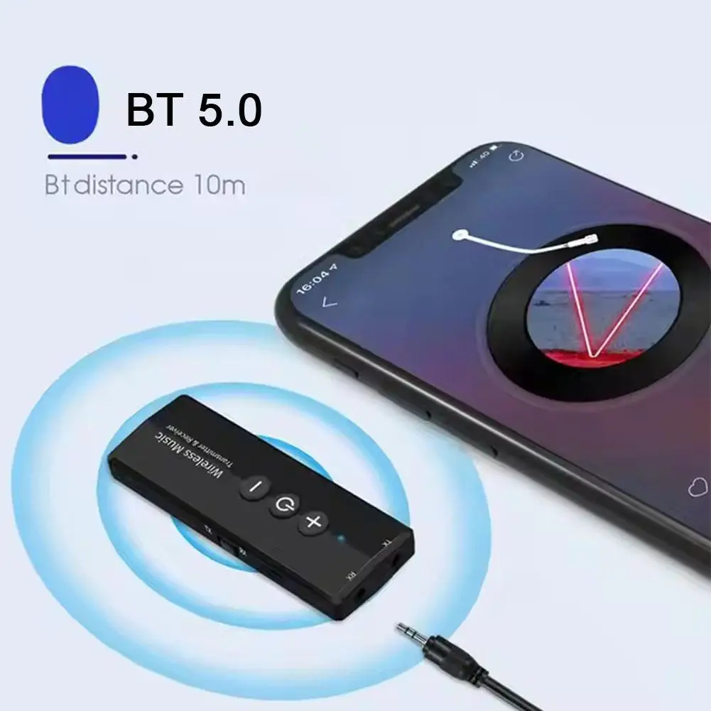 Bt5.0 Audio Receiver Transmitter A2dp/avrcp Tv Computer And Interface Converter 3.5mm Old Audio Amplifier Bluetooth Usb R0t2