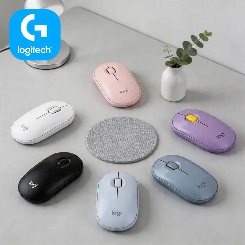 

Беспроводная мышь Logitech M350 Quiet Mouse — бесшумная работа, двойное подключение, 18 месяцев автономной работы, радиус действия 10 м, помощник для ежедневных задач