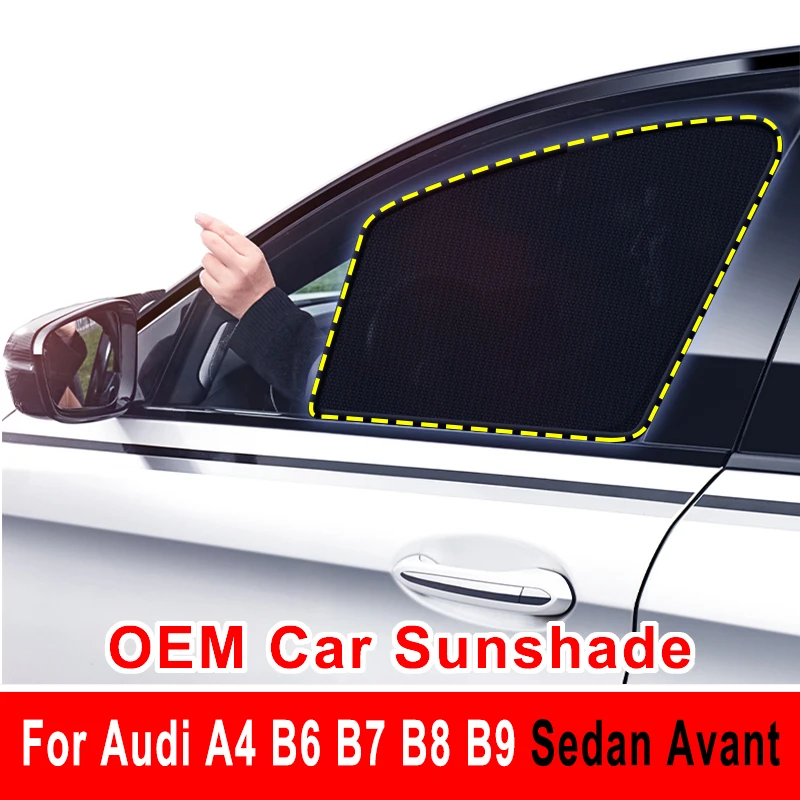 

For Audi A4 B7 B8 B9 Sedan Avant Saloon Car Window Cover Sun Shade Windshield Visors Sun Shield Curtains Accessories 2006-2020