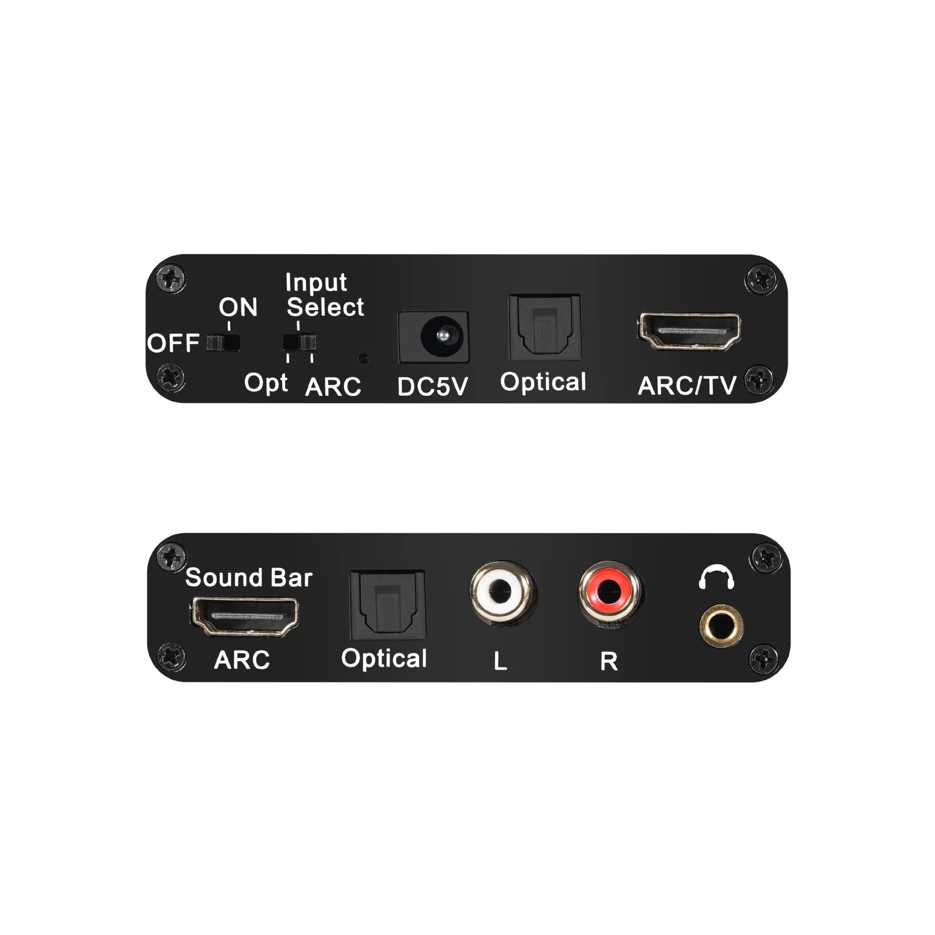 192 kHz ARC Audio Extractor HDMI ARC Return Extractor DAC Konverter ARC SPDIF optisch auf optisch 3,5 mm L/R Stero Audio Extractor – Detail 6