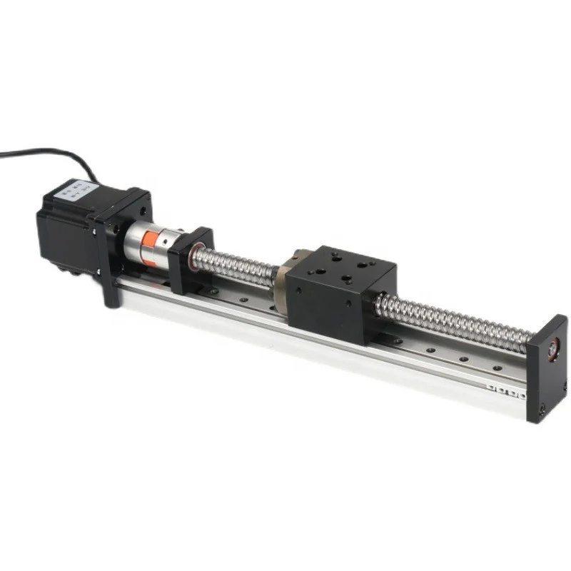 

Customized Precision Electric Linear Guide Rail Cross Actuator System with 57 Stepper Motor Ball Screw Motion Module