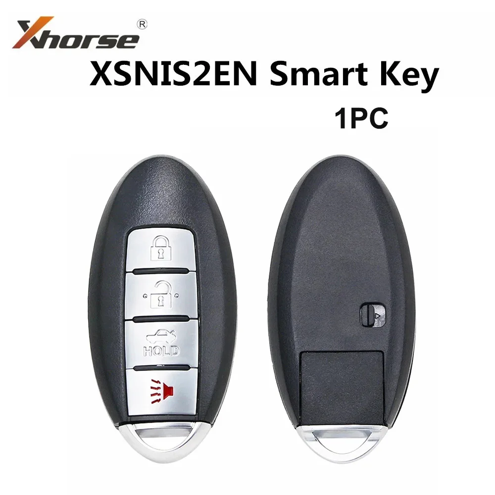 

1PC Xhorse XSNIS2EN N.I.S Style 4Button VVDI2 MINI Tool Max Pro Universal Smart Key Proximity Function for Nissan Car Keys