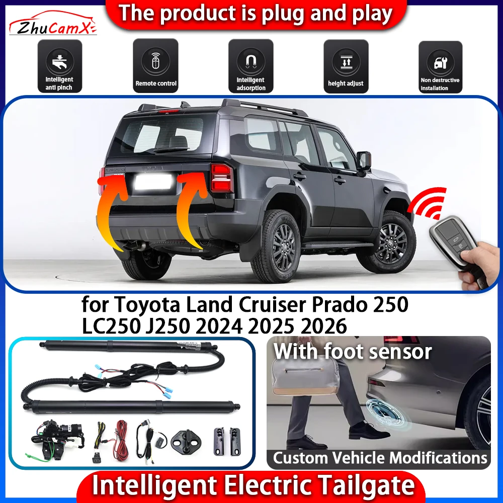 

Smart Powered Tailgate System for Toyota Land Cruiser Prado 250 LC250 J250 2024 2025 2026 Automatic Intelligent Trunk Lift Kit