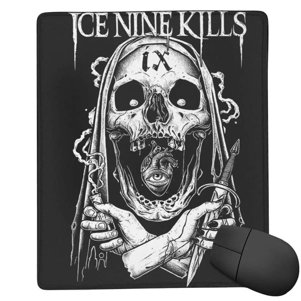 Michele Nolli Ice Nine Kills Mouse Pad Computer Keyboard Mouse Mat Gamer PC Laptop Desk Mat Office Accessories