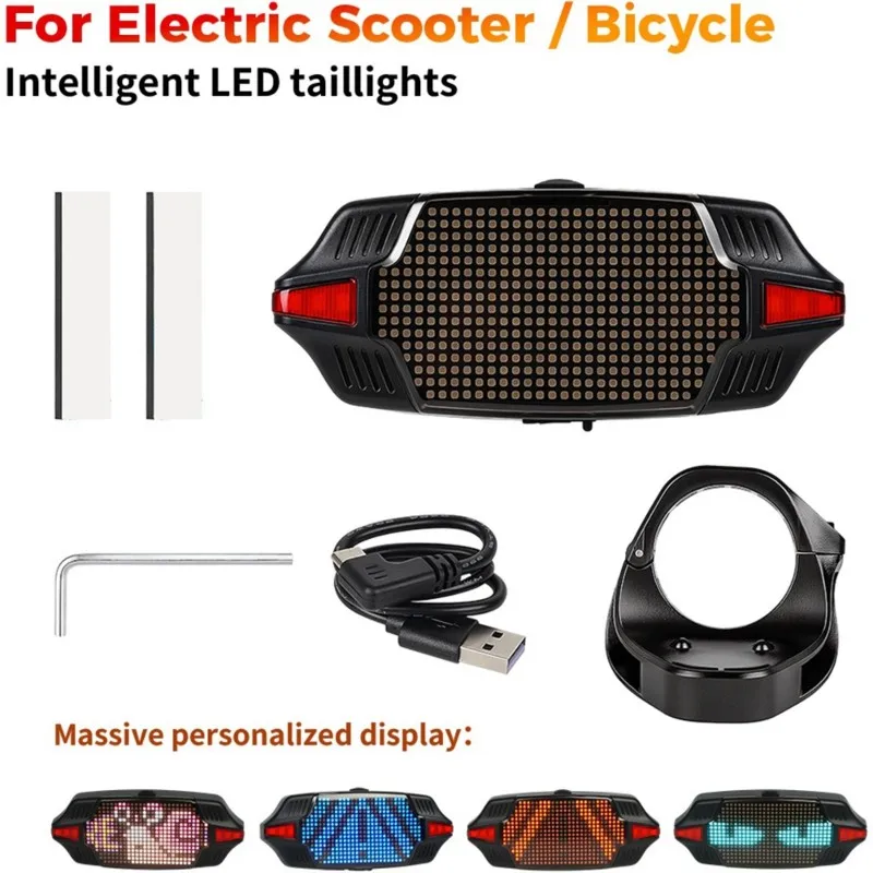 feu-arriere-intelligent-led-a89e-app-pour-velo-et-trottinette-avec-detection-de-freinage-clignotants-animation-personnalisee