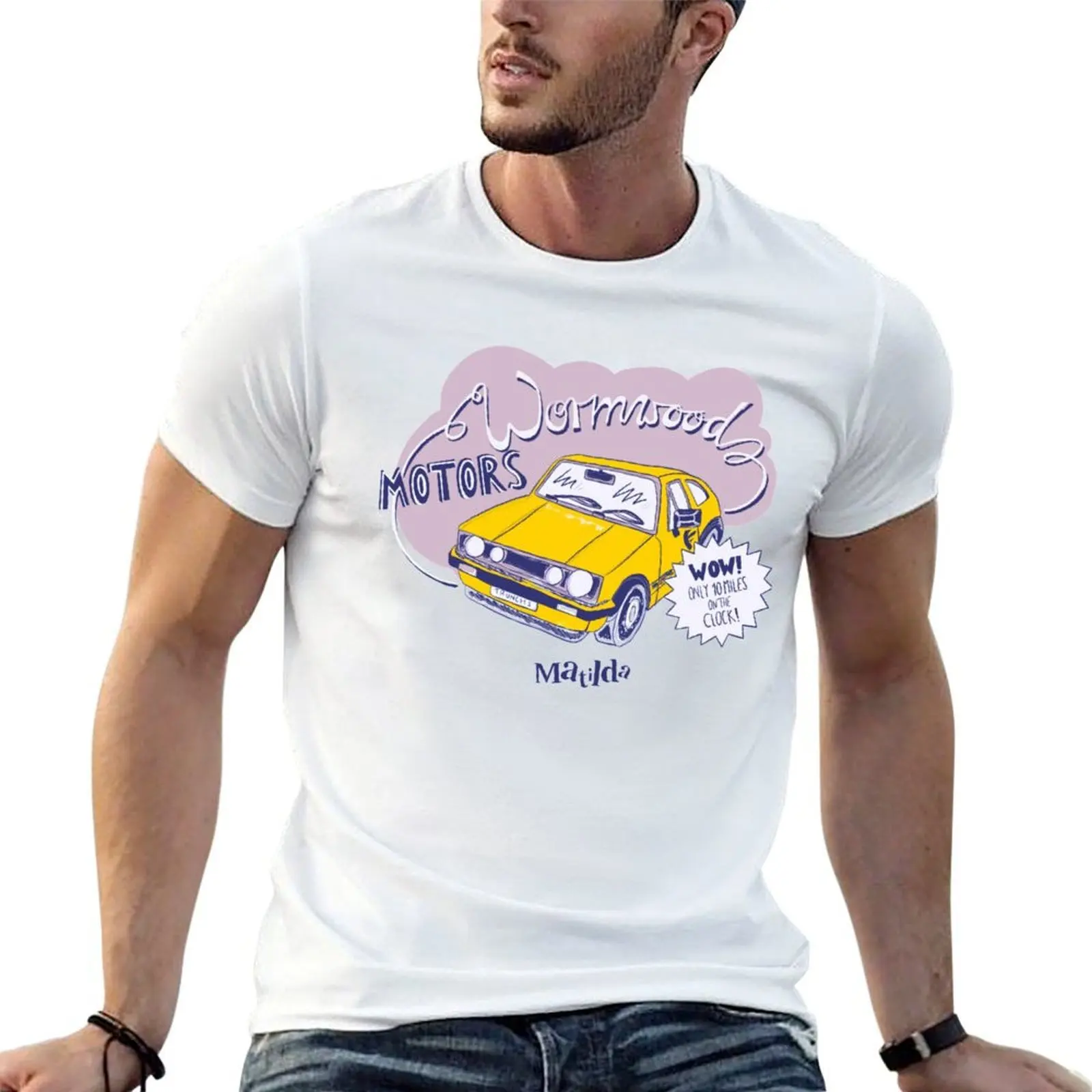 Wormwood Motors Matilda The Musical T-Shirt baggy shirts graphic t shirts oversized t shirt men