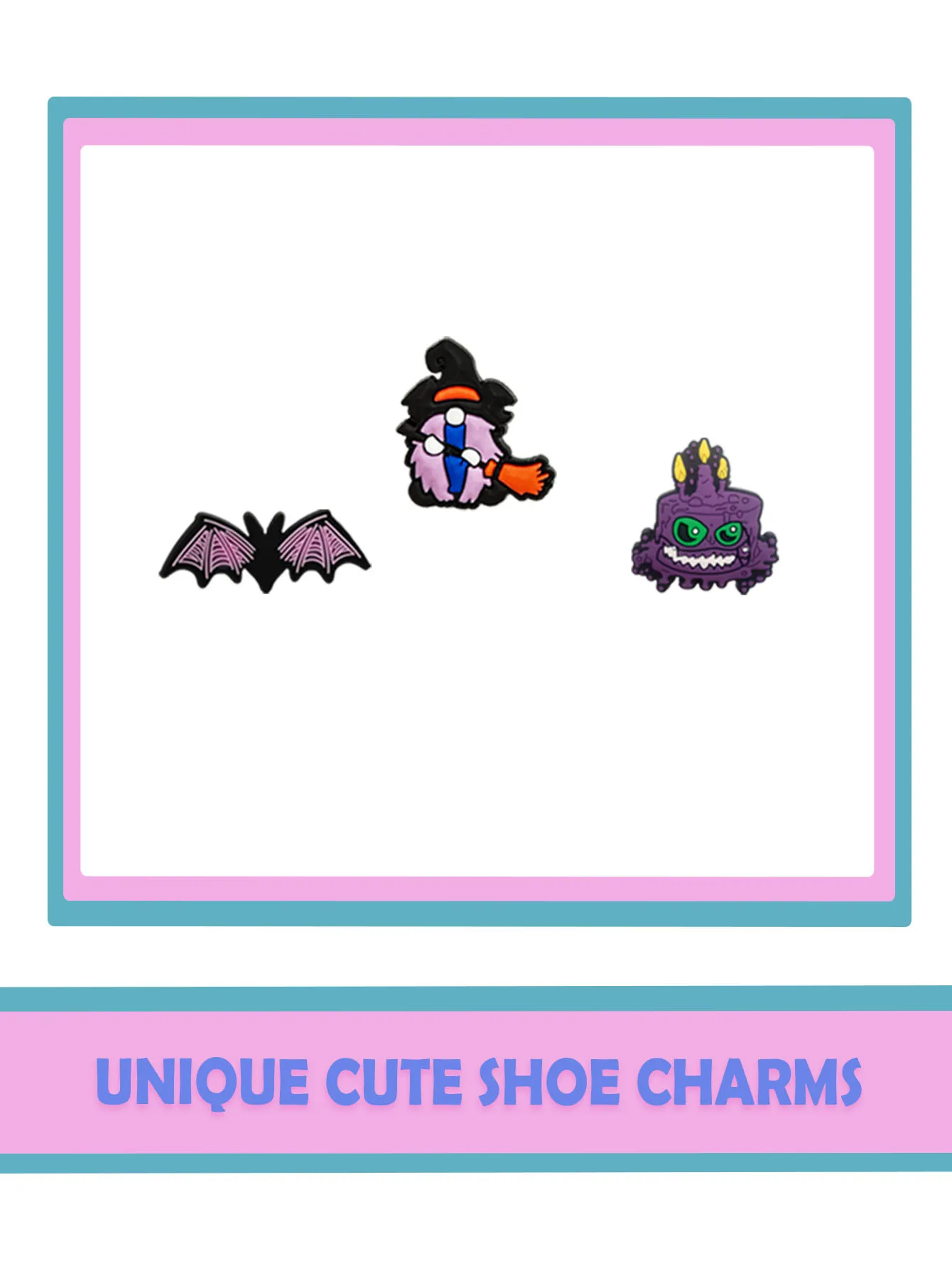 Random 10-30Pcs Halloween Series Shoe Charms For Shoe Key Chain Sandals Beach Bags, DIY Shoe Decorations Accessories Shoes Pins