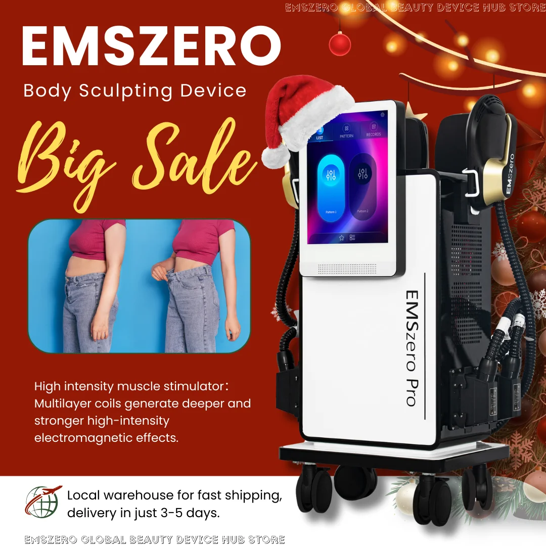 

EMSzero Pro Muscle Sculpt Machine Professional 6500W NEO Body Slimming Muscle EMS Electromagnetic Stimulate Buttock Toning