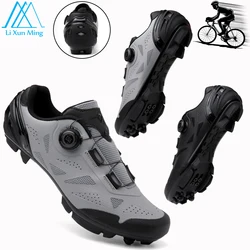 Mtb Bicycle Shoes Men Black T01 Cycling Sneaker Road Route Cleat Dirt Bike Speed Flat Sports Racing Women Spd Pedal Footwear