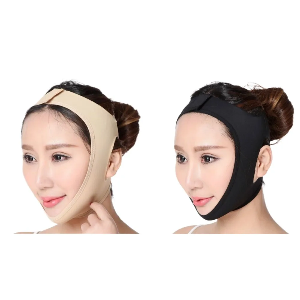 V Shaper Cheek Slimming Mask Sculpting ต่อต้านริ้วรอย Face Slimming Strap Lift Up เข็มขัด V Line Face Lifting หน้ากากรูปไข่ผู้ชายผู้หญิง