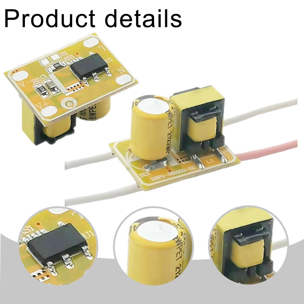 3-18W LED Constant Current Drive Power Supply Lighting Transformer Non-Isolated LED Driver For Led Light DIY