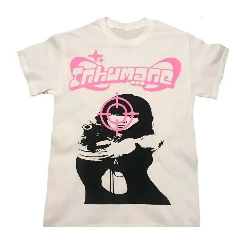 

Inhumane y2k Shooter Streetwear Tee