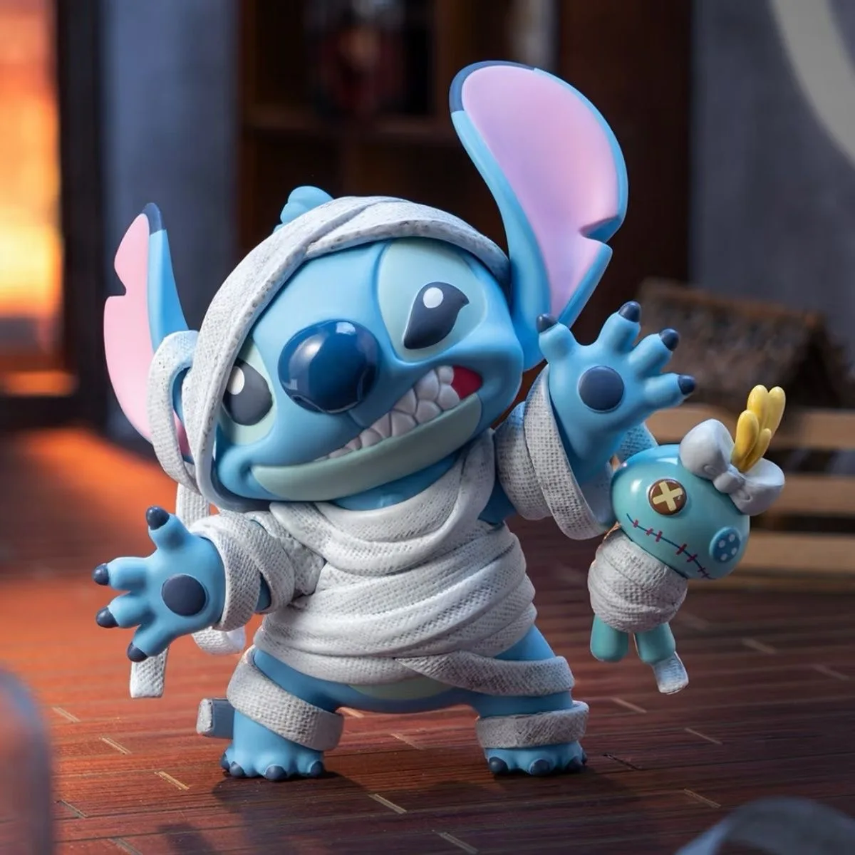 Stitch Funny Diary 2.0 Scatola cieca Stitch Figura Periferica Trendy Doll Doll Desktop Ornament Regalo di compleanno