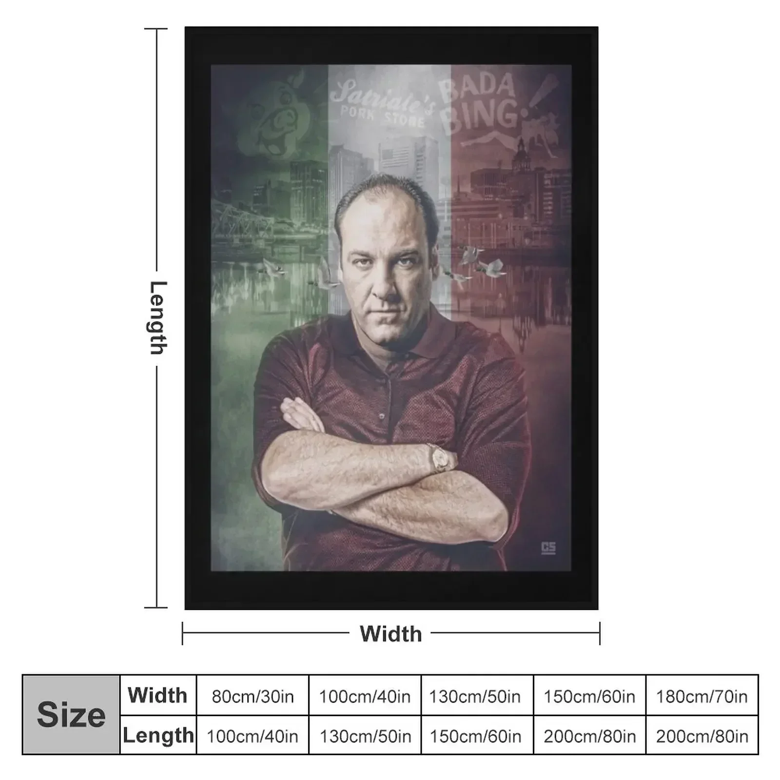 The Sopranos The Throw Blanket Travel Plush For Sofa Thin Vintage wednesday Sofa Throw Blankets